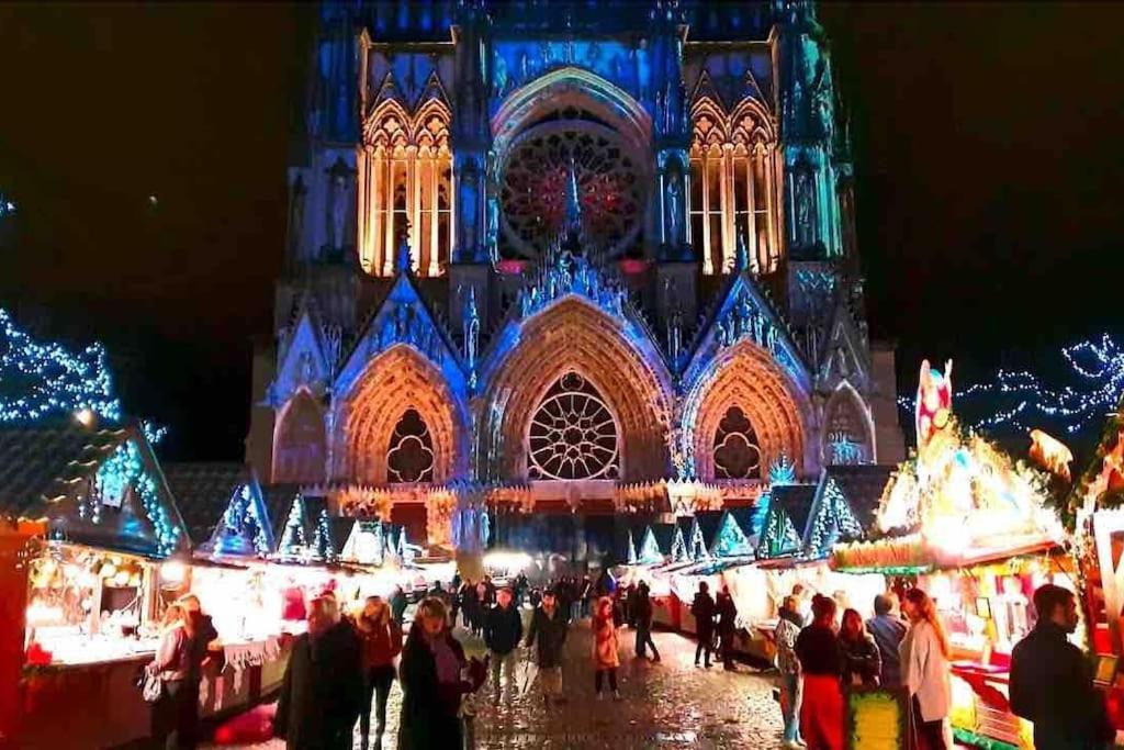Cathedrale/Cossu/Confortable/Spacieux رانس المظهر الخارجي الصورة